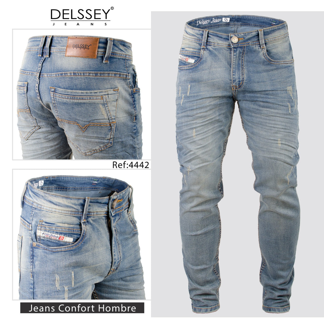 Jeans Hombre Slim 4442