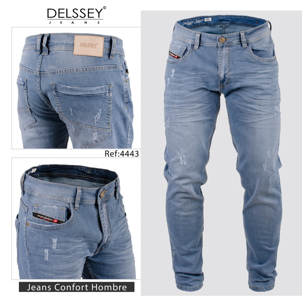 Jeans Hombre Slim 4443