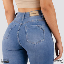 Cargar imagen en el visor de la galería, Jeans Skinny Tiro Alto 4974
