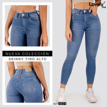 Cargar imagen en el visor de la galería, Jeans Skinny Tiro Alto 4974
